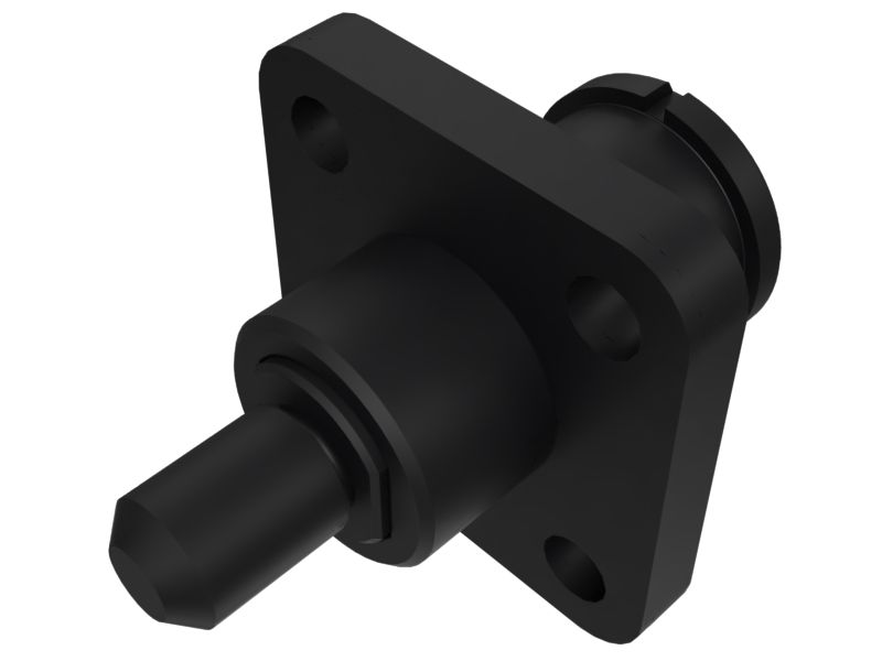 180 Degree Receptacle
