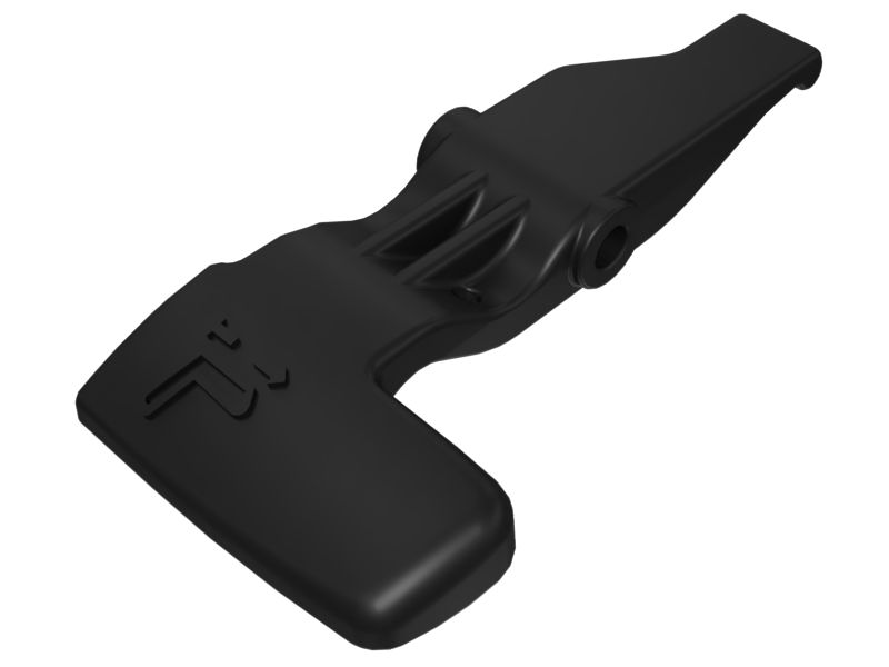 Пластиковая ручка скользящего механизма подрессоренного сиденья