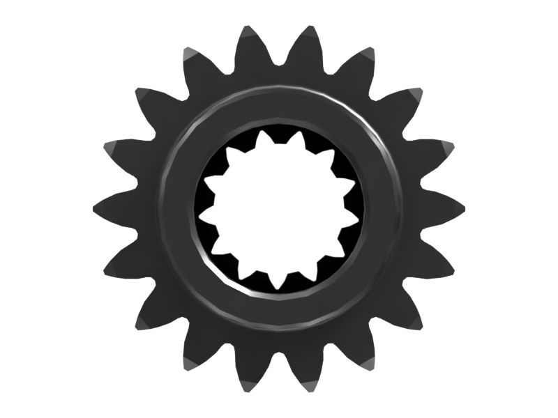 Ведущая шестерня масляного насоса, 18 зубьев