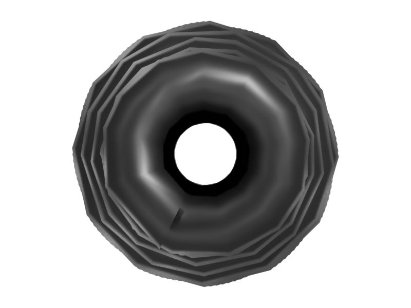 Пружинное кольцо со свободной длиной 127,20 мм