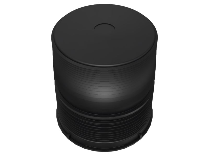 Желтый рассеиватель высотой 154 мм