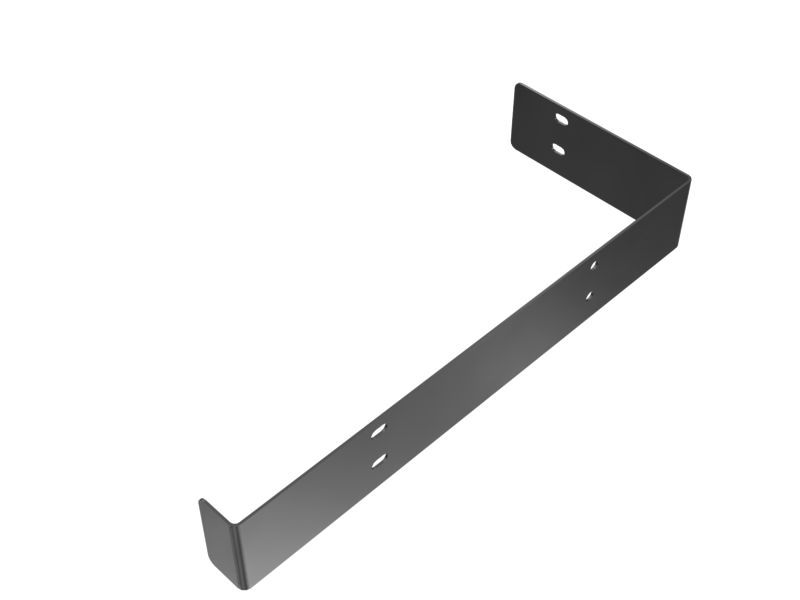 546-2377: 3mm Thick Walkway Handrail Mounting Plate