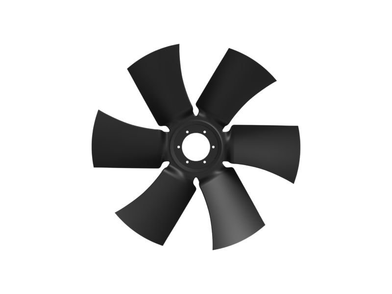 6 Blade Engine Cooler Suction Fan Spider