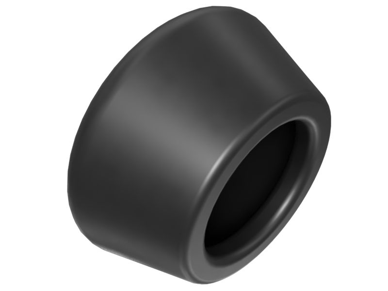 8J-1623: Кожух рычага управления из синтетического каучука