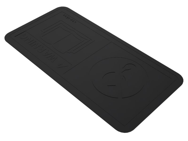 Do Not Lift Warning Film