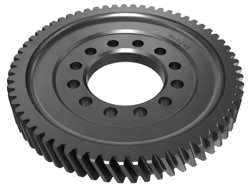 7N-5248: Ведущая шестерня вспомогательного привода, 63 зуба