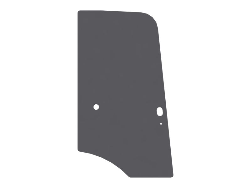 Стекло правой двери толщиной 5 мм