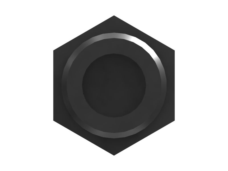 Заглушка с шестигранной торцевой головкой, резьба 1-3/16-12