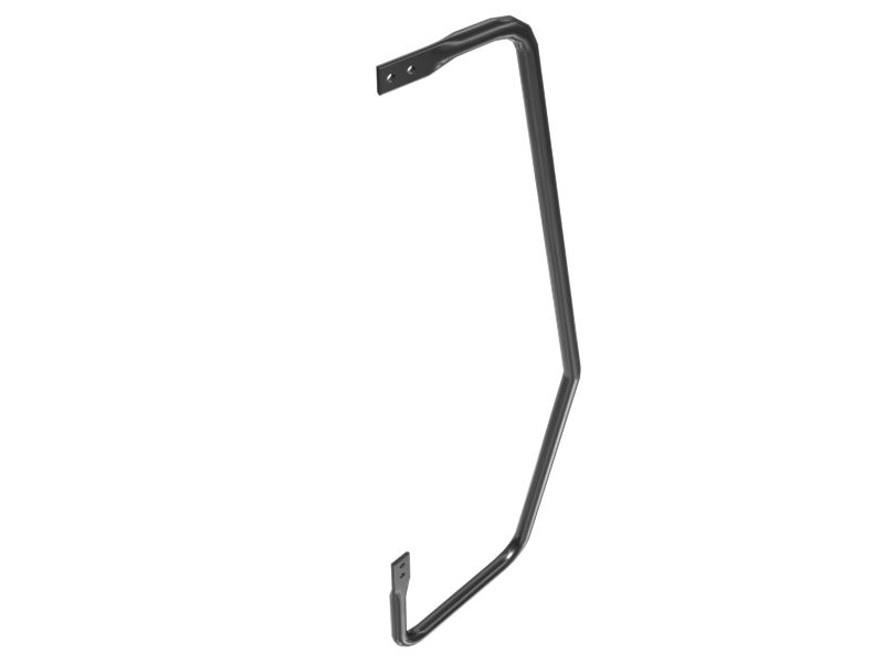 Стальная поручневая скоба с несколькими изгибами