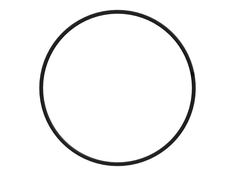 Пластиковое кольцо внутреннего диаметра 137,46 мм