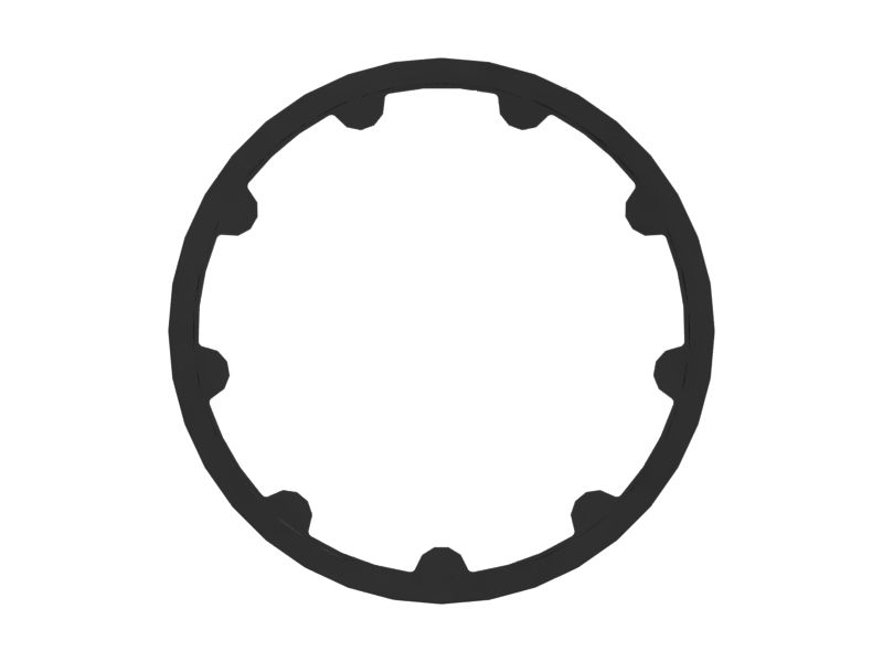 Стальная фрикционный диск параллельной структуры