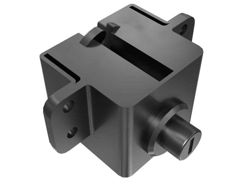 Замок ящика для хранения