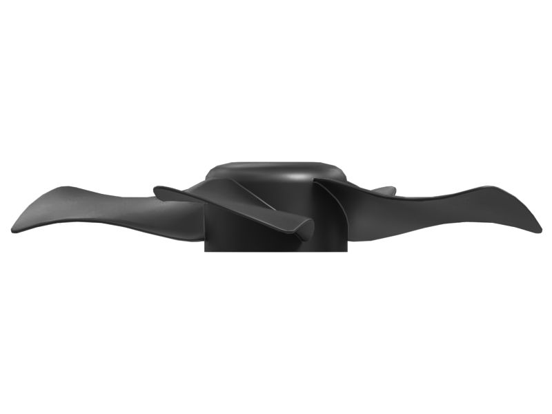 4 Лопастной вентилятор конденсатора хладагента