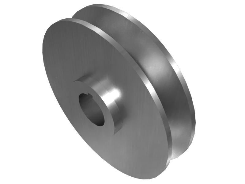 Шкив генератора с 1 канавкой