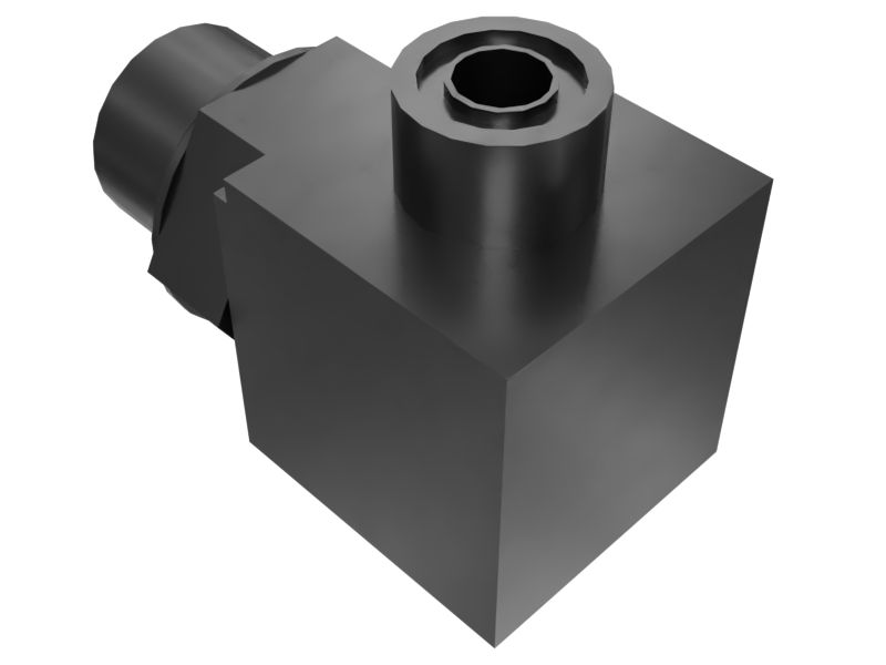 Переходной коленчатый патрубок 90° (ORFS/STOR)