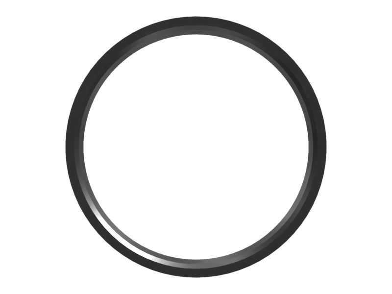 Вставное седло впускного клапана из литого стального сплава диаметром 45 мм