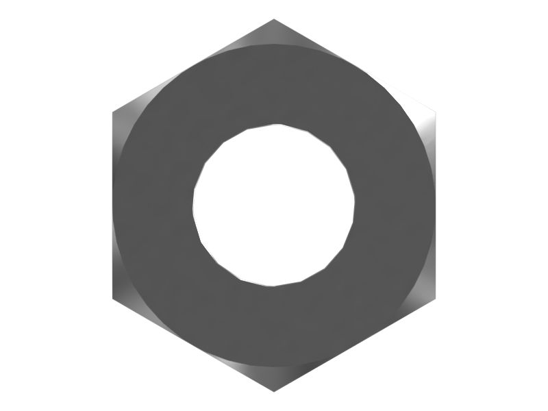 Шестигранная контргайка 1/4"-28