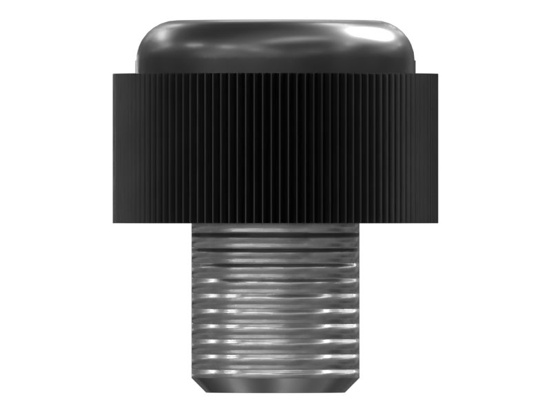 9U-6272: 6.35mm Nominal Length Thumb Nylon Screw