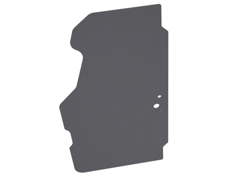 Левое окно двери