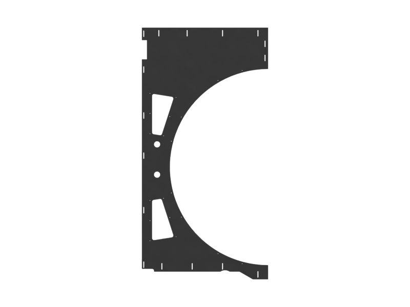 Right Hand Side Radiator Shroud