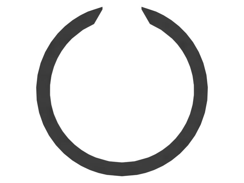 Стопорное кольцо с внутренним диаметром 1,146