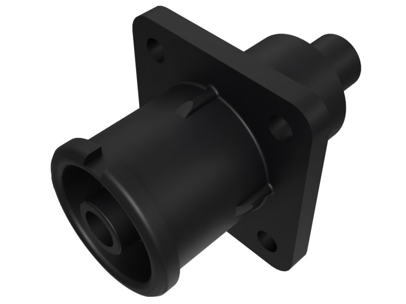 636-7590: 180 Degree Receptacle
