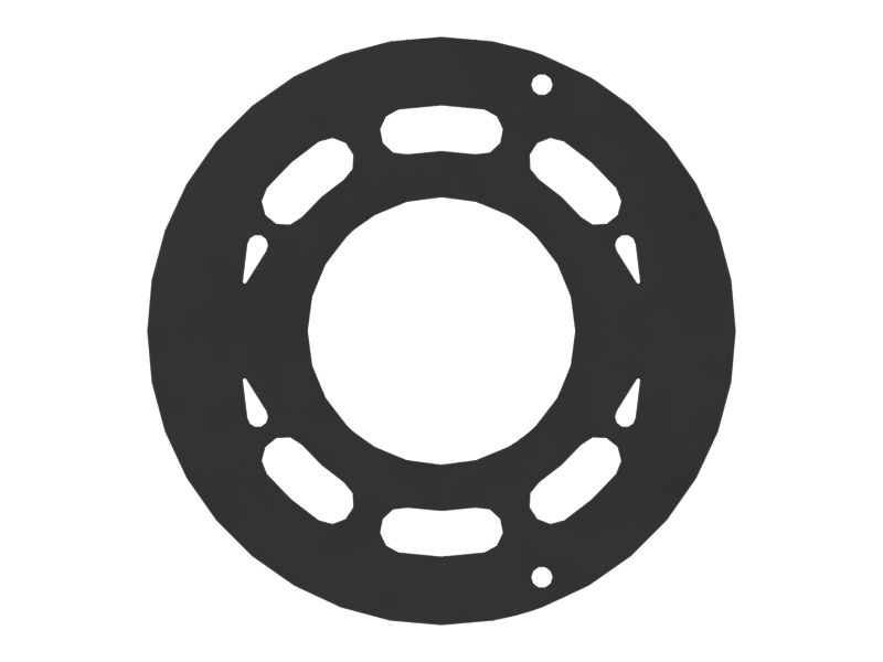 Пластина порта толщиной 1,57 мм