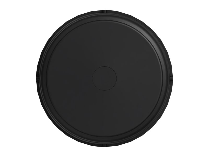 Желтый рассеиватель высотой 154 мм