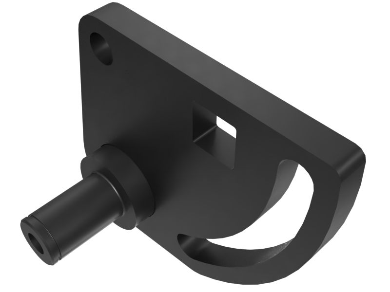 Опора направляющего колеса привода насоса