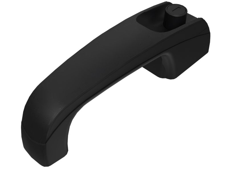 Устанавливаемая на поверхности пластмассовая наружная ручка дверцы