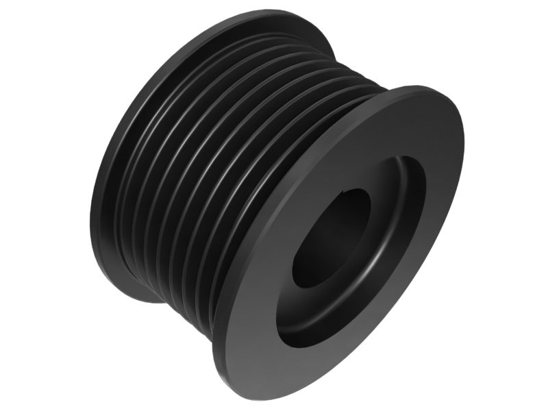 237-5688: Шкив генератора переменного тока с 8 канавками