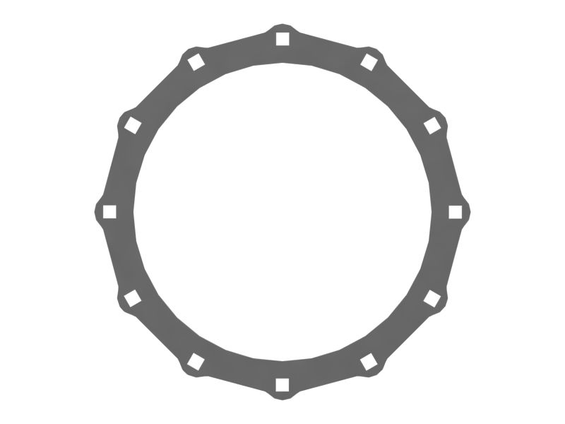 Внутреннее кольцо ведущего колеса с внутренним диаметром 306 мм