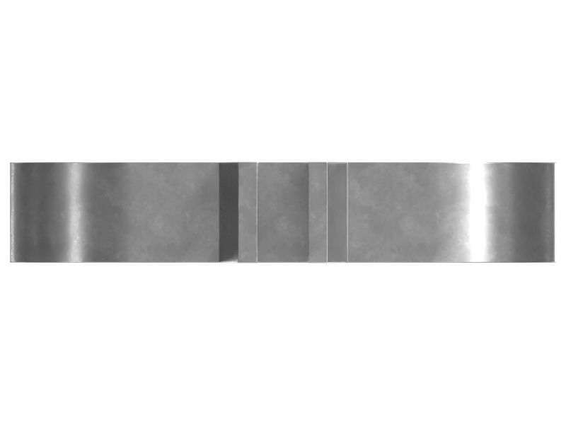 Двойная кабельная накладка, длина 331 мм