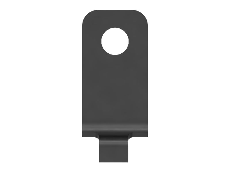 Зажим для половинного язычка с одной трубкой диаметром 12,70 мм