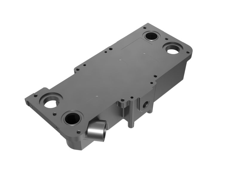 642-1889: Heat Exchanger Rear Frame