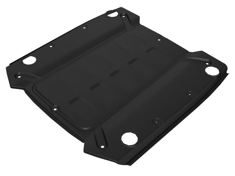 Пластмассовое покрытие крыши кабины