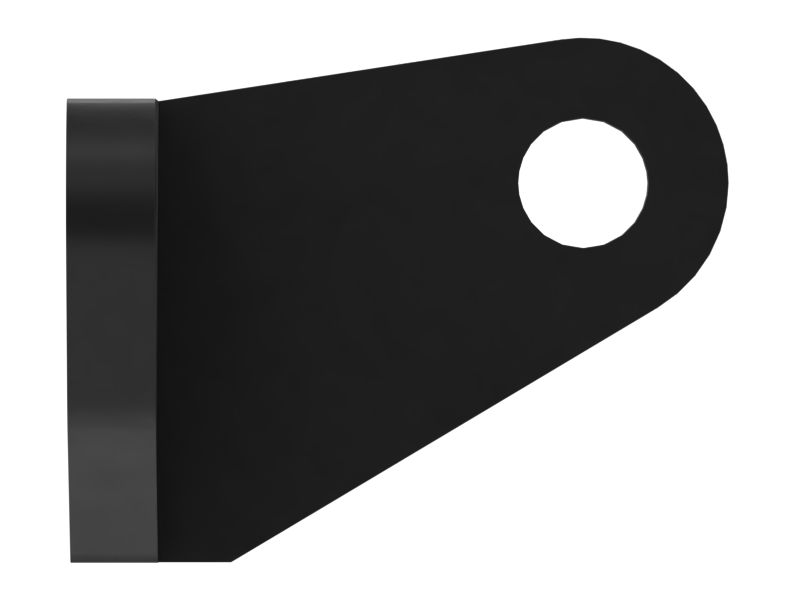 Опора камнезащитного и антивандального ограждения