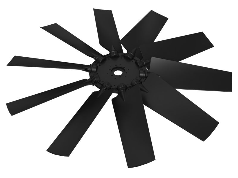 293-2971: ВЕНТИЛЯТОР РАДИАТОРА В СБОРЕ