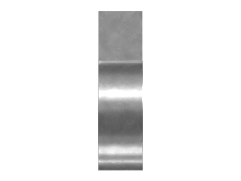 Двойная кабельная накладка, длина 331 мм