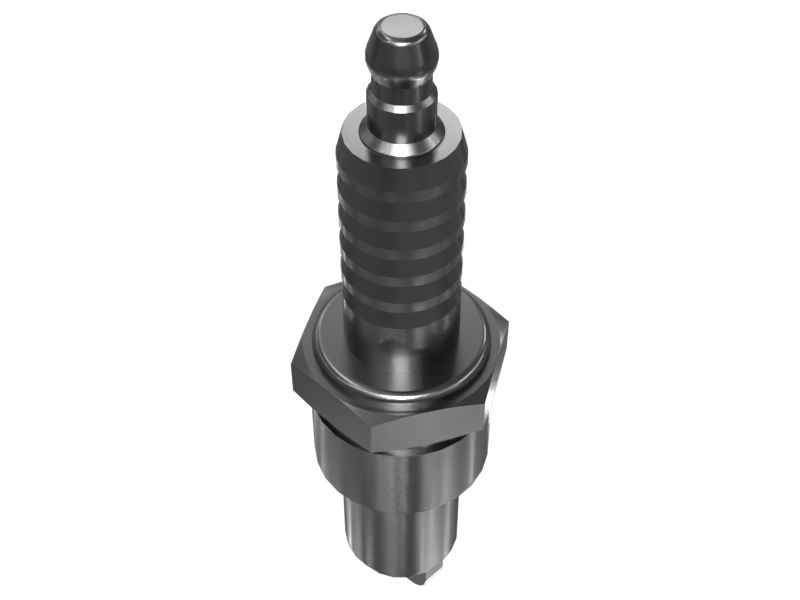 Свеча зажигания с наконечником из платинового сплава