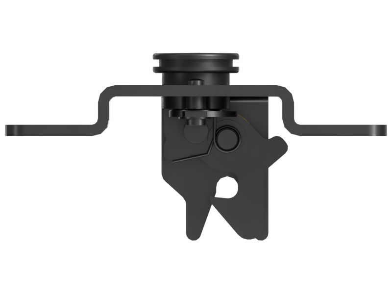 Клавишная защелка для капота