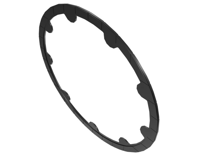 Стальная фрикционный диск параллельной структуры