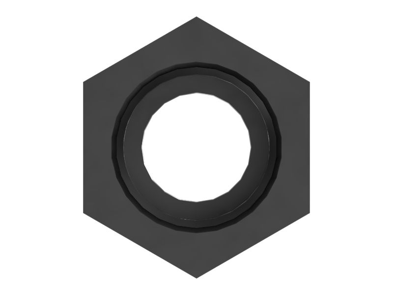 Прямой переходник с уплотнительным кольцом с резьбой 1-1/16-12 дюйма