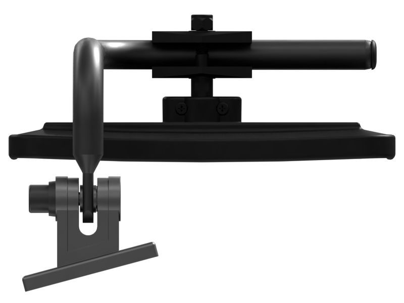 Левое зеркало заднего вида длиной 231 мм для кабины