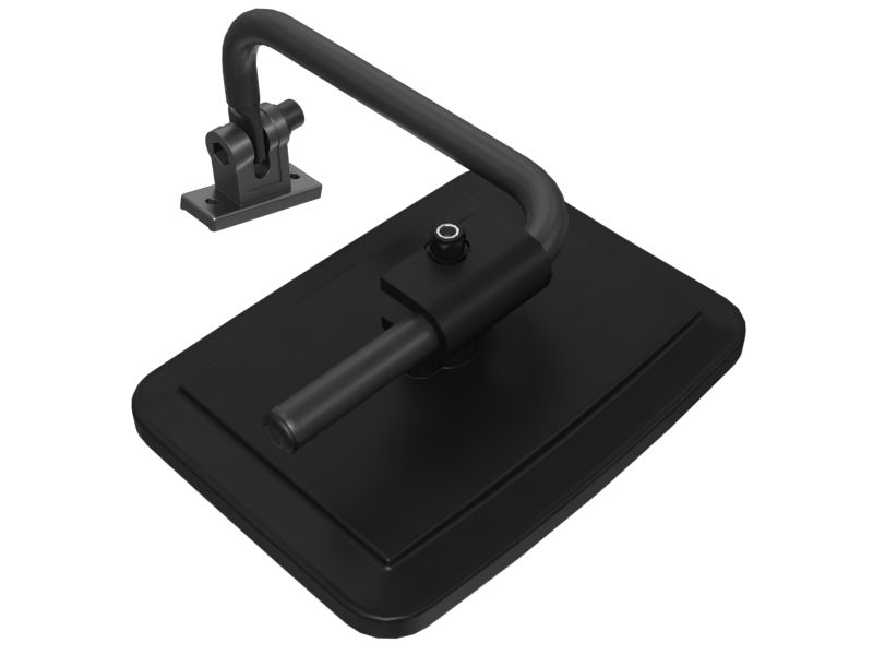 Левое зеркало заднего вида длиной 231 мм для кабины