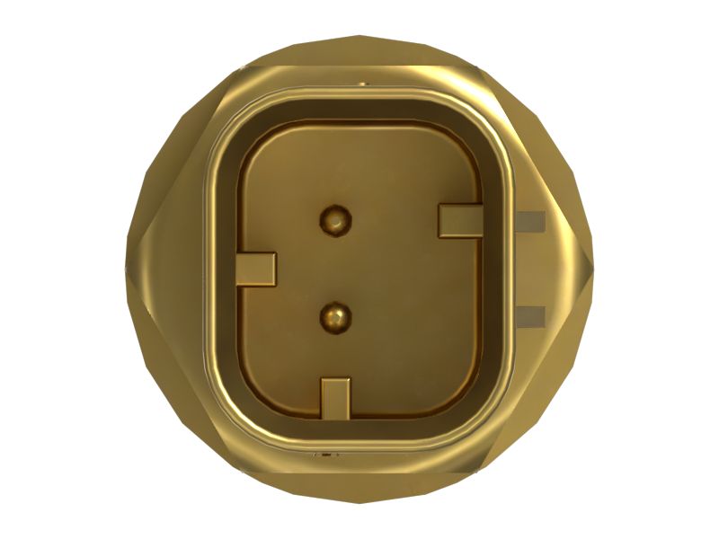 2-контактный латунный пассивный датчик температуры