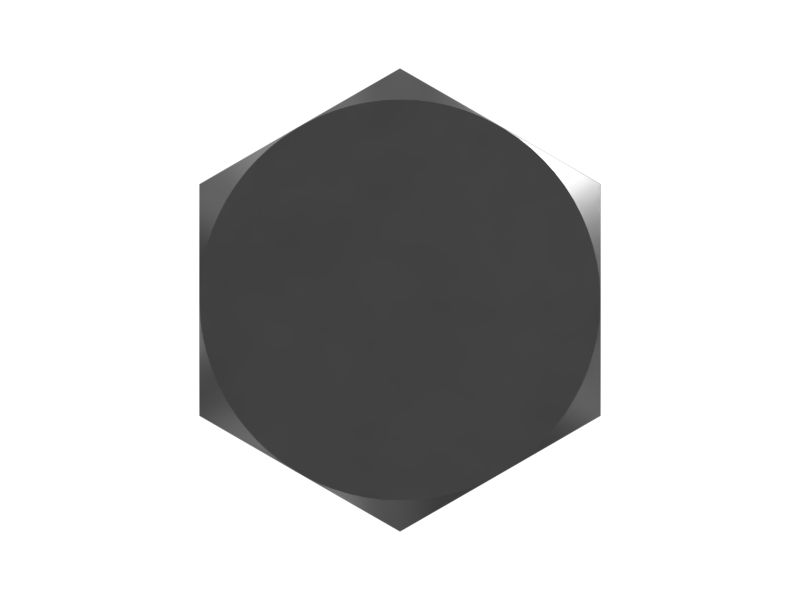 Болт с шестигранной головкой с резьбой M20X2,5