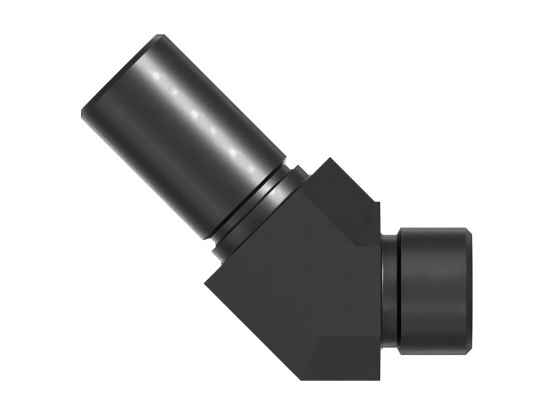 КОЛЕНЧАТЫЙ ПАТРУБОК 45 ГРАД.