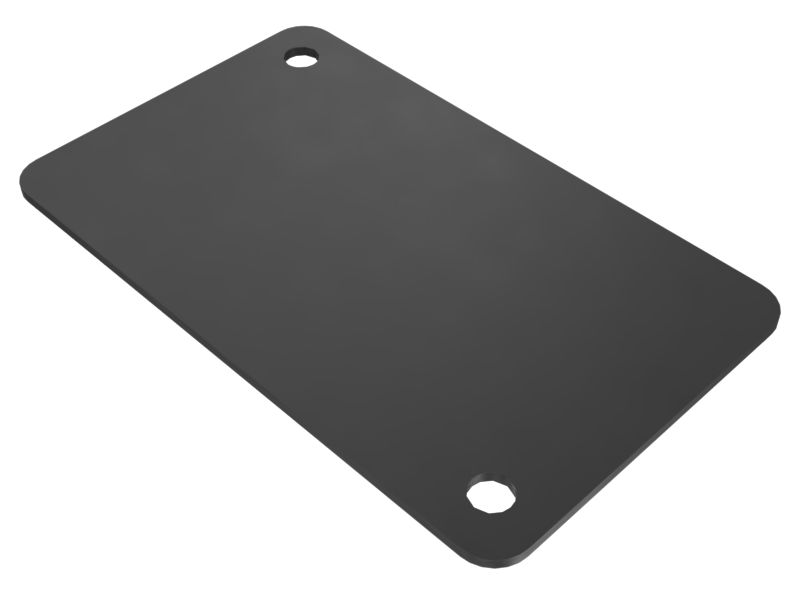 336-8306: 3mm Thick Engine Hood Cover Plate 336-8306 Caterpillar