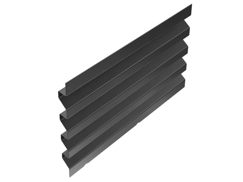 345-6104: 2mm Thick Engine Access Door Grill